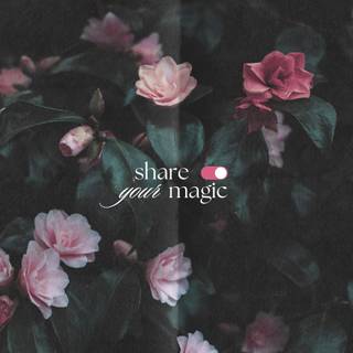 Spring minimalist green wallpaper