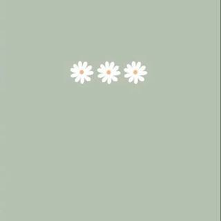 Spring minimalist green wallpaper