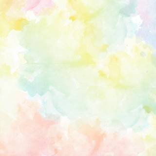 Spring watercolor pastel wallpaper