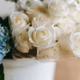 Flower bucket wallpaper