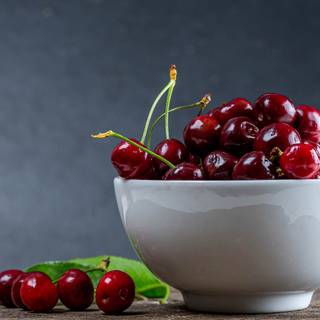 Fruit bowl wallpaper