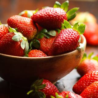 Fruit bowl wallpaper