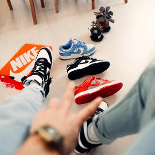 Dunk shoes wallpaper