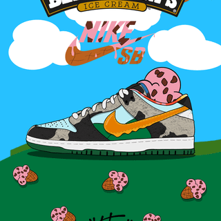 Dunk shoes wallpaper