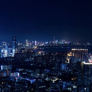 City of lights wallpaper