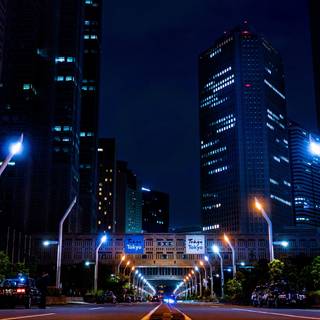 City of lights wallpaper