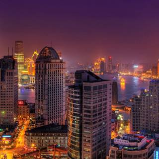 City of lights wallpaper