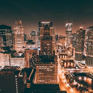 City of lights wallpaper