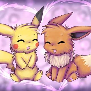Cute Pokémon Eevee wallpaper
