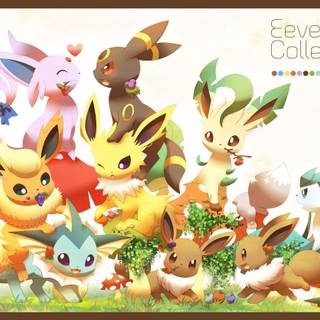 Cute Pokémon Eevee wallpaper
