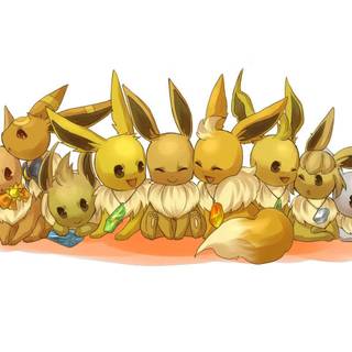 Cute Pokémon Eevee wallpaper