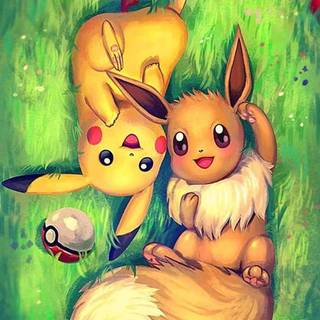Cute Pokémon Eevee wallpaper