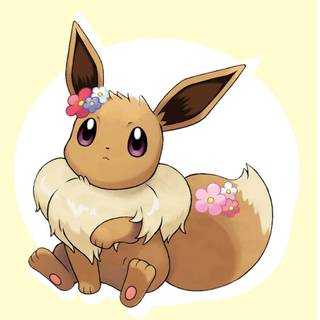 Cute Pokémon Eevee wallpaper