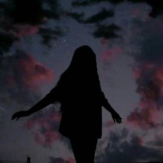 Night shadow wallpaper