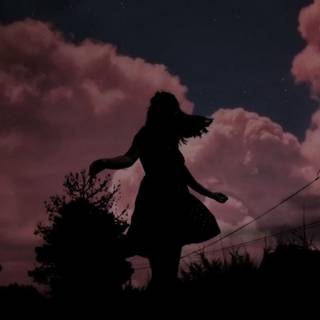 Night shadow wallpaper