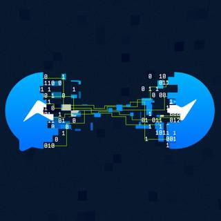 Messenger logo wallpaper