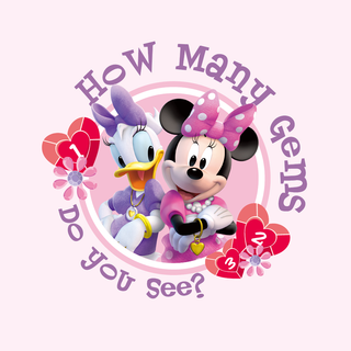 Minnie Mouse and Daisy wallpaper