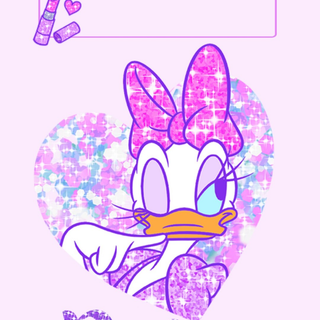 Minnie Mouse and Daisy wallpaper