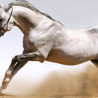 Golden horse wallpaper