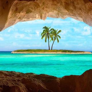 Caribbean sea wallpaper