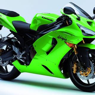 Green bike wallpaper