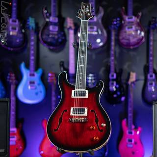 Red electric guitars wallpaper