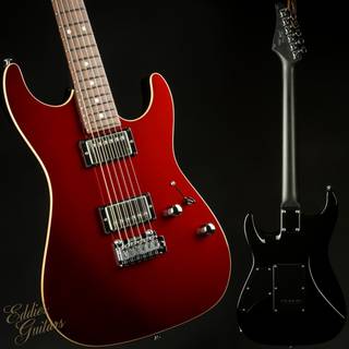 Red electric guitars wallpaper