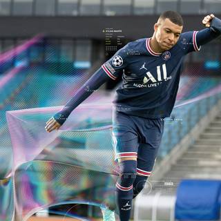 4k Mbappe 2023 wallpaper