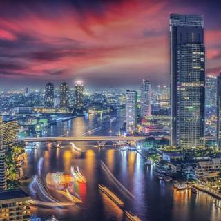 Thailand city wallpaper