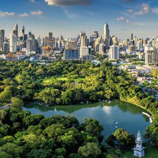 Thailand city wallpaper