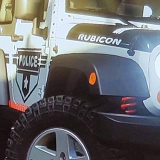 Police Jeep wallpaper
