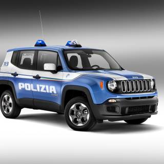 Police Jeep wallpaper