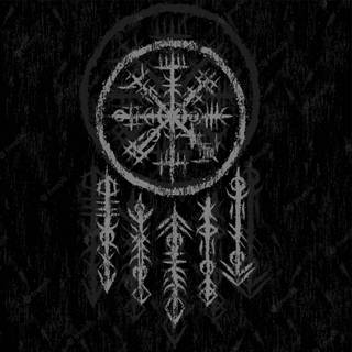 Nordic runes wallpaper