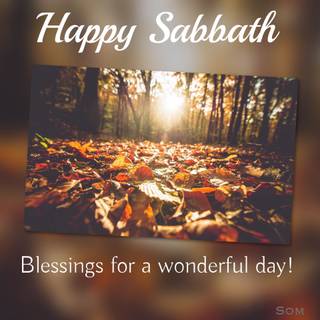 Happy Sabbath wallpaper
