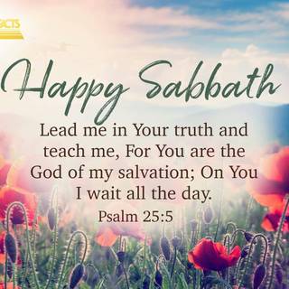 Happy Sabbath wallpaper