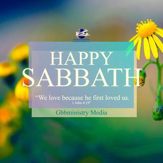 Happy Sabbath wallpaper