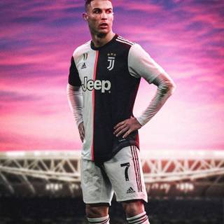 Ronaldo 5k iPhone wallpaper