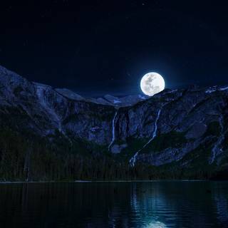 Night time computer wallpaper