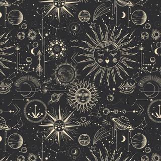 Aesthetic celestial desktop wallpaper