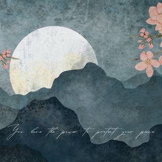 Aesthetic celestial desktop wallpaper