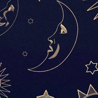 Moon and stars mobile wallpaper