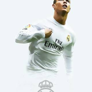 Ronaldo 5k iPhone wallpaper