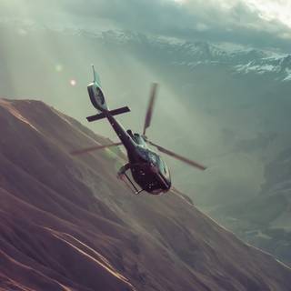 Helicopter mobile wallpaper