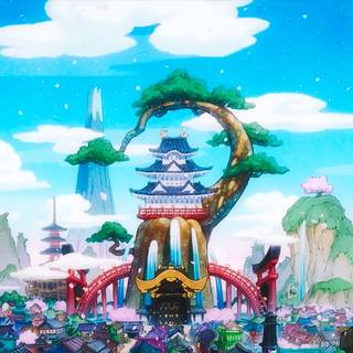 One Piece scene wallpaper