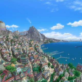 One Piece scene wallpaper