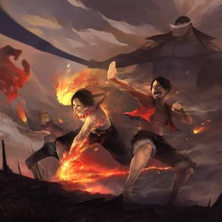 One Piece scene wallpaper