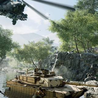 Helicopter mobile wallpaper