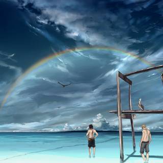 One Piece scene wallpaper