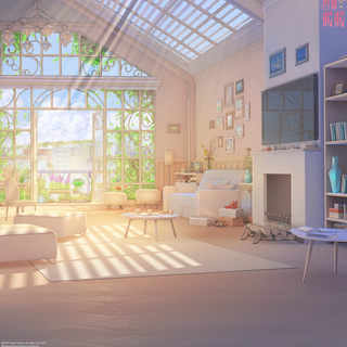 Cute anime room wallpaper