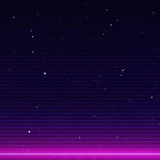 Purple neon black wallpaper